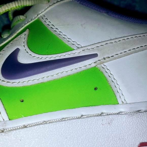 NIKE AIR FORCE 1 6.5Y = WOMEN'S 7.5-8 SPACE PURPLE - Picture 7 of 14